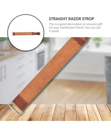 Frcolor Leather Hair Cutting Tools - Double-Sided Sharpening Razor Belt for Professionals - Buy Online on GoSupps.com