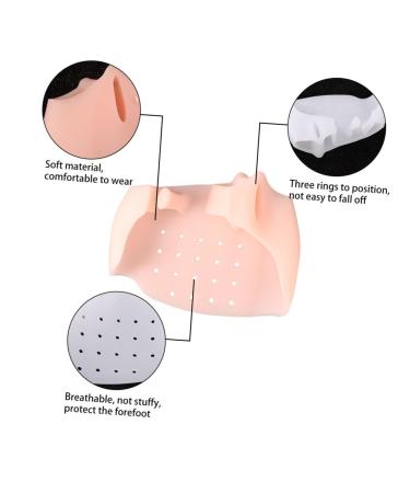 Buy 2 Pairs Silicone Gel Toe Separators & Bunion Guards | Metatarsal Pads for Comfort & Relief - International Shipping - Buy Online on GoSupps.com
