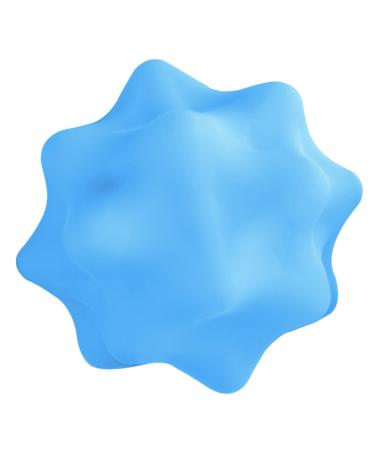 Print massage balls |Yoga Massage Roller Balls |Muscle tension balls plantar fasciitis massage balls foot reflex zone balls foot massage device for myofascial relaxation Mobility balls blue