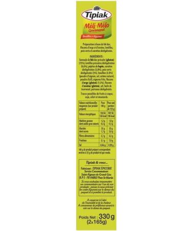 TIPIAK M li-M lo Gourmand de C r ales et L gumes Secs 330g - M lange Savoureux et Sain pour vos Plats du Quotidien. - Lot De 4 - Vendu Par Lot - Buy Online on GoSupps.com