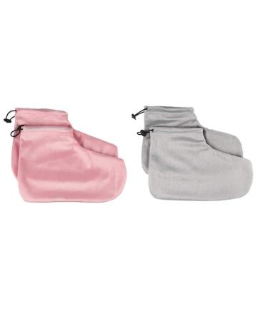 Buy Lurrose Pink Paraffin Wax Gloves & Shoes - Spa Hand & Foot Covers for Wax Treatments | International Shipping Available - Buy Online on GoSupps.com