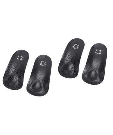 FRCOLOR 2 Pairs Arch Support Insoles Flatfoot Shoe Pads Plantar is Unusual Shoe Inserts Orthopedic Insoles Arch Support Shoe Orthotic Inserts Shoe Insoles Invisible Insoles Blackx2pcs Size 1x2pcs