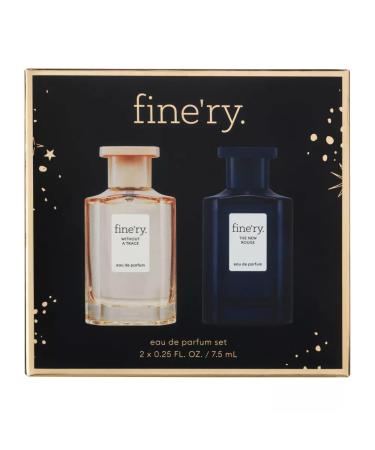 fine'ry Mini EDP Duo Gift Set - Without a Trace & The New Rouge - 0.5 fl oz (Each) - Buy Online on GoSupps.com