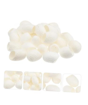 FRCOLOR 200 pcs Natural Silk Ball Cocoons - Effective Blackhead Scrub for Clear Skin | Beauty & Skin Care - Buy Online on GoSupps.com