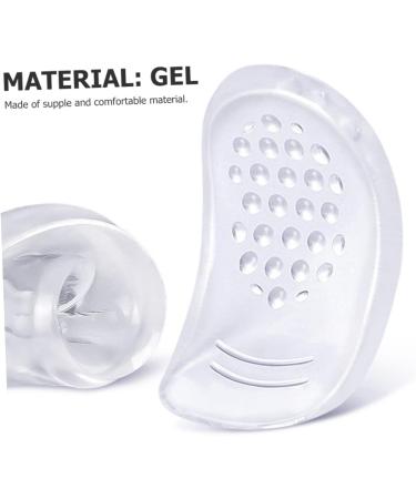 Mobestech 16 Pairs Self-Adhesive Silicone Heel Pads - U-Shaped High Heel Inserts for Women - Comfort Grip Shoe Pads for Formal Wear & Exercise - Buy Online on GoSupps.com