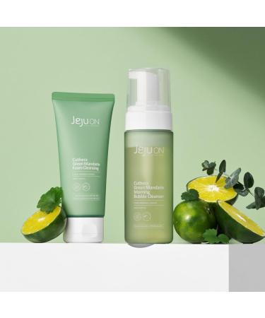 Buy Cuthera Green Mandarin Korea Cleansing Foam 4.05 Fl Oz - Vegan Natural Skincare Hydrating Face Wash Makeup Remover Moisturizing & Calming Exfoliation International Shipping Available - Buy Online on GoSupps.com