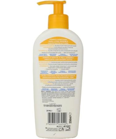 Mixa Moisturizing body lotion for dry and dull skin hydrated skin for 48H radiant and even with 4 niacinamide vitamin Cg and shea butter Niacinamide Bright 400 ml - Buy Online on GoSupps.com