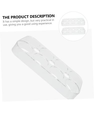 Mikikit Practical Pcs Egg Shelf Utensil Holder with Lid Containers with Lids Refrigerator Egg Case Blank Organizer Professionl - Buy Online on GoSupps.com