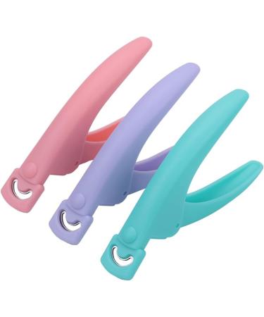 CHJHJKG Nail Clippers (Beauty) U-Shaped False Nail Scissors Professional Stainless Steel Head Nail Clipper Acrylic Gel False Nail Tips Clipper(Purple) - Buy Online on GoSupps.com