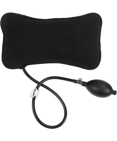 Shanrya Inflatable Lumbar Support Pillow Relieve Pain Inflatable Lumbar Cushion Reused for Patients with Low Back Pain - Buy Online on GoSupps.com