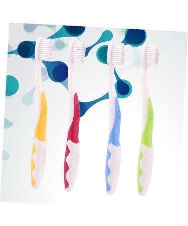 Beavorty 4-Piece Children's Toothbrush Set | Non-Slip Bristle Toothbrushes for Kids | Soft Oral Care Tools - Buy Online on GoSupps.com