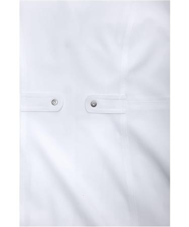 Dickies Xtreme Stretch Women Scrubs Lab Coats 28 Snap Front 82400 Medium White - Buy Online on GoSupps.com