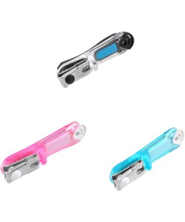Dajidafu 360-Degree Rotary Stainless Steel Lightweight Sharp Toenail Clippers Waterproof Labor-saving Nail File Manicure Tool Men Red - Buy Online on GoSupps.com