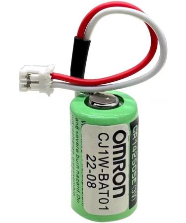 3V 1000mAh CJ1W-BAT01 Battery - 2 Pack CR14250SE-R for CJ1M CP1H CP1L PLC - Green - Buy Online on GoSupps.com