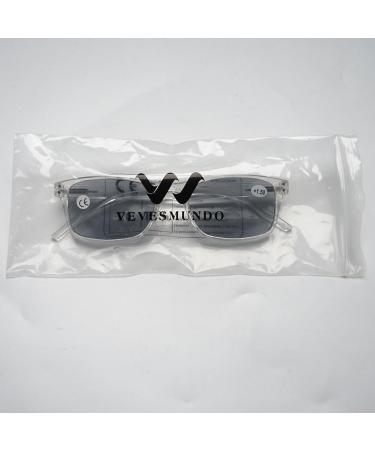 Vevesmundo Sun Reading Glasses - UV Protection Stylish Design 1.5x Magnification for Men & Women - Buy Online on GoSupps.com