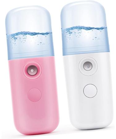 Hemoton 3pcs USB Charging Steamer Nano Mist Sprayer Face Sprayer Makeup Device Handheld Spray Device Facial Steamer - Buy Online on GoSupps.com
