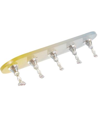 minkissy 3 Sets Nail Practice Holder Nail Holders for Nail Art Nail Holders for Nail Painting Acrylic Nail Art Display Stand Manicure Nail Stands Nail Display Stand Cosmetic Fixture Plastic - Buy Online on GoSupps.com