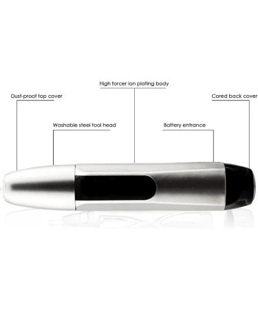 Nose Hair Trimmer - Electric Ear Hair Trimmer for Men & Women | Fast Charging & International Shipping - Buy Online on GoSupps.com
