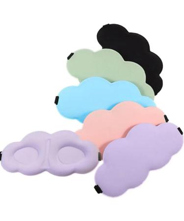 Double-Sided Breathable Purple Cloud Eye Shield | Seamless Warm Eye Mask 22cmx15cm - Buy Online on GoSupps.com