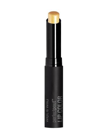 wet n wild Perfect Pout Lipstick in Gold Shimmer | Vegan & Gluten-Free | Cruelty-Free Lip Color - 1 Fl Oz - Buy Online on GoSupps.com