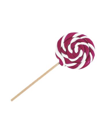Handmade Raspberry Lollipops - Round 25g Set of 8 | International Shipping Available - Buy Online on GoSupps.com