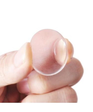 Biutee 2.8cm Clear Jelly Silicone Nail Stamper Head - 10Pcs Manicure Nail Art Stamp Tools - Buy Online on GoSupps.com