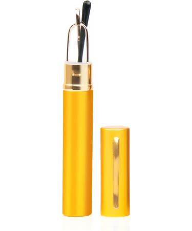 KoKoBin Mini Slim Reading Glasses +3.5 | Unisex Spring Hinge Metal Visual Aid with Case - Gold - Buy Online on GoSupps.com