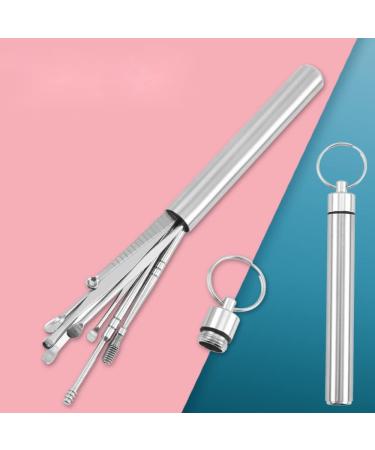 8 Pcs Ear Pick Ear Cleaner Kit | Earwax Removal Tool with Storage Box - Buy Online on GoSupps.com