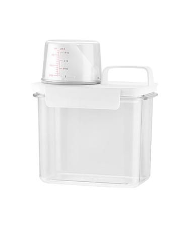 rongweiwang Airtight Laundry Detergent Dispenser for Fresh and Clean Clothes 1.1L 1 count (Pack of 1)