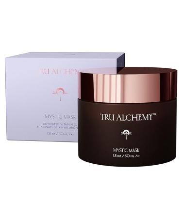 Tru Alchemy Mystic Mask | Clay Mask for Face, Pores, & Age Spots | Cleansing Kaolin Clay, Vitamin C, & Niacinamide | Deep Pore Cleansing Mask | Exfoliating Facial Masks | 1.8 oz