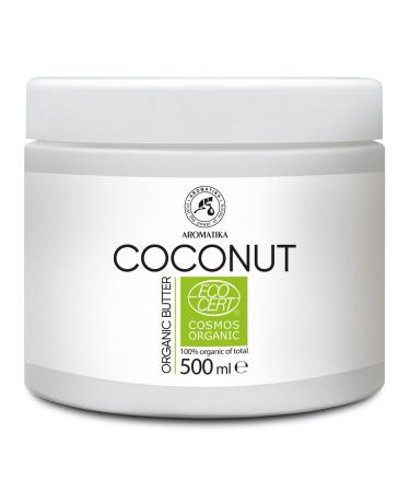 Body butter coconut oil Bio 500g - Cocos nucifera oil - organic coconut butter - cold -pressed - pure coconut body butter - unaffected - natural care for body and hair - moisturizer - Buy Online on GoSupps.com