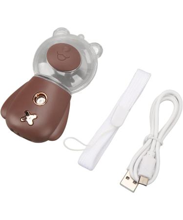 Nano Sprayer Portable DC5V Nano 300ml Water Tank with Neck Strap for Carrying (Brown) - Buy Online on GoSupps.com