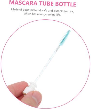 Beavorty 20sets Mascara Wand Tube Felt Pencil Case Empty Eyelash Wand Tube Travel Plastic Extend Slender - Buy Online on GoSupps.com