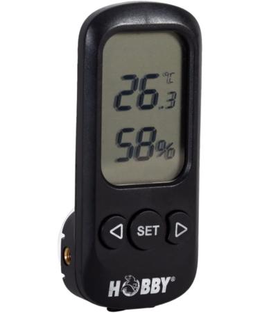 Hobby Terra Check - Digital Hygrometer Thermometer with Suction Cup for Accurate Readings | International Shipping Available - Buy Online on GoSupps.com