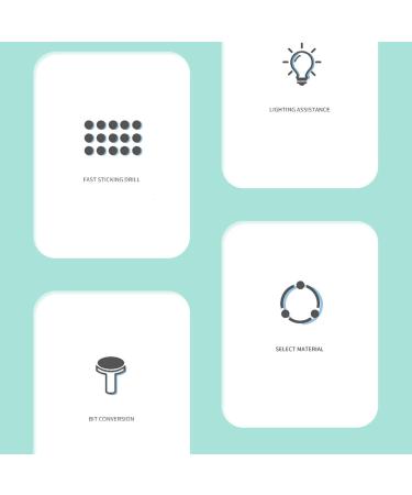 Verdant Touch Rhinestone Painting Pen Kit Rechargeable Rhinestone Painting Pen with 6 Pen Tips for Nail Art Taro Purple - Buy Online on GoSupps.com