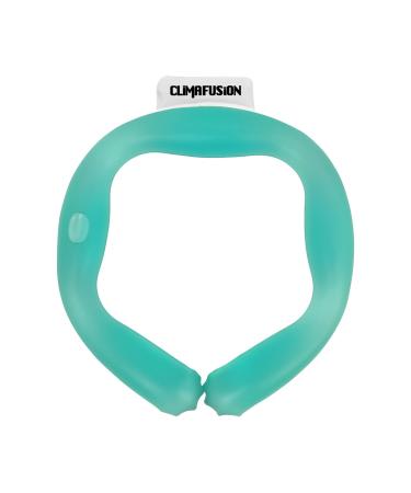 Neck Cooling Tube Ergonomic Design Neck Cooling Ring  Cooling Starts Below 15 C (59 F)  Reusable Wearable Cooling Neck Wraps for Summer Heat Outdoor Indoor Cooling and Heat Dissipation Mint Green