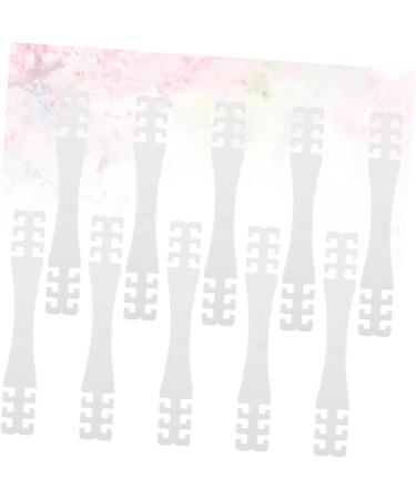 Fomiyes 10 Pack Adjustable Mask Strap Extensions - Ear Handle Buckles for Comfortable Wear | White Mask Accessories - Buy Online on GoSupps.com