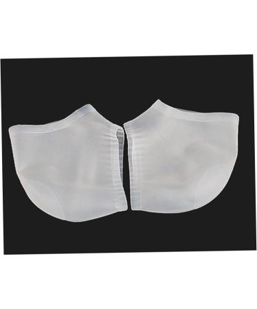 minkissy 3 Pairs Shoe Inserts Heel Soreness Relief Cushion Sleeves Pedicure Heel Crack Silica Protective Men and Women Soft - Buy Online on GoSupps.com