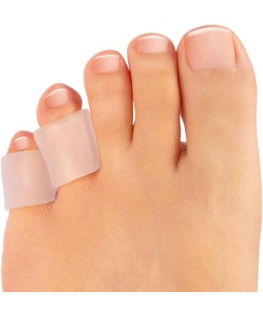 Welnove Gel Toe Protectors - 8 PCS Small + 8 PCS XS Silicone Toe Sleeves for Corns, Blisters, and Calluses - Toe Cushions for Friction Reduction and Injury Protection - Buy Online on GoSupps.com