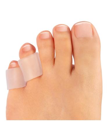 Welnove Gel Toe Protectors 8 PCS Small(Thicken) + 8 PCS XS(Routine) Toe Sleeves Transparent Silicone Tubes for Corns Blisters Calluses Pinky Toe Cushions to Reduce Friction and Protect Injured Toes 8s+8xs(transparent) - Buy Online on GoSupps.com