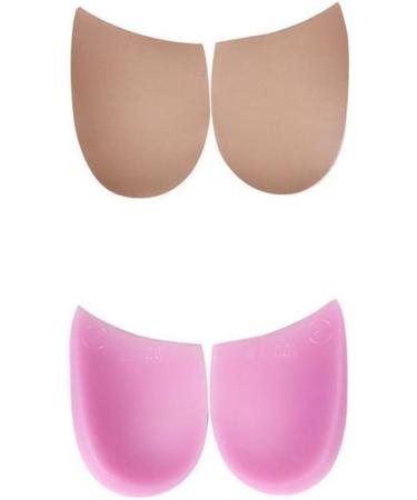 Orthopedic Silicone Shoe Inserts for Bowlegs & Knock Knees - Medial & Lateral Heel Wedge Lift Pads - Buy Online on GoSupps.com