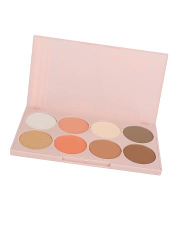 Blush Palette 4-in-1 | 8 Colors Matte & Pearlescent Face Makeup - Long Lasting Highlighter Eyeshadow Contour | International Shipping - Buy Online on GoSupps.com