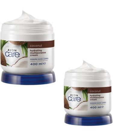 "Double the Hydration with : 2X Avon Care Coconut Hydrating Multipurpose Cream - 400ml each tub Nourish your skin with this versatile rich moisturizer." - Buy Online on GoSupps.com