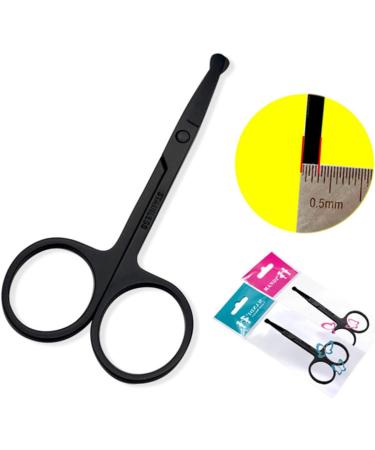 Beavorty Nose Hair Trimmer for Men - 3 Pcs Eyebrow Trimmer Set | Black - Ideal for Precision Grooming - Buy Online on GoSupps.com