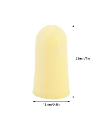 Foam Ear Plugs for Noise Reduction - 60 Pcs Soft Sound Blocking Earplugs for Concerts Travel and Sleeping - Yellow - Buy Online on GoSupps.com