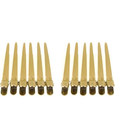 Hair Styling Clips Sectioning Clamps Hair Clips for Coloring Styling Barber Cutting(gold) - Buy Online on GoSupps.com