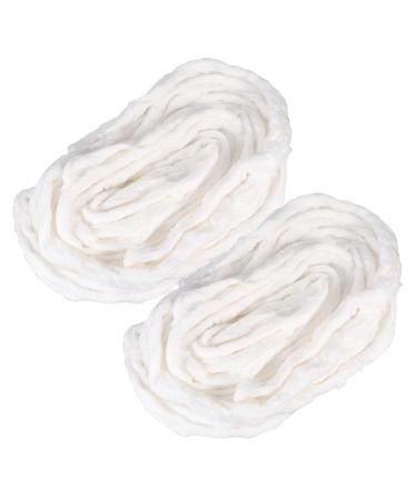 FOYTOKI 2 Hairdressing Makeup Supplies Cotton Beauty Coil