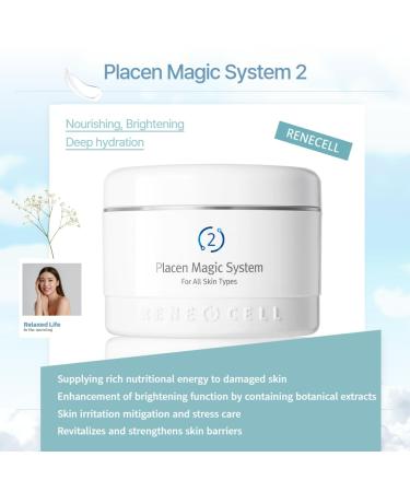 Buy RENEcell Placen Magic System SET - 1 & 2 6.8 fl. oz Each Off White - International Shipping Available - Buy Online on GoSupps.com