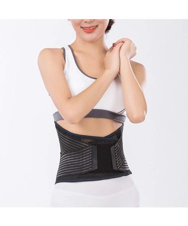 Premium support belts with double withdrawal for pain relief injury prevention for men and women lumbar support belts waist/abdominal support (man XL) Man XL