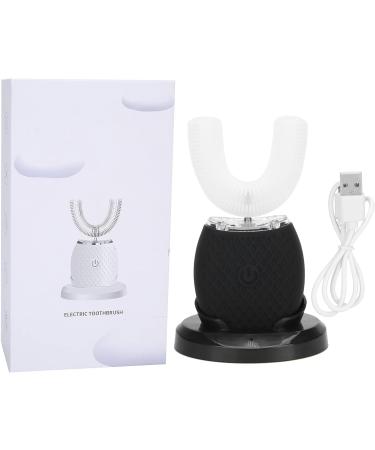 Electric Toothbrush Adults Portable Ultrasonic U-Shaped Toothbrushes for Teeth Whitening 360 Whole Mouth Cleansing Hands free Gums Care Sonic Toothbrushes Rechargeable IPX7 Waterproof - Buy Online on GoSupps.com